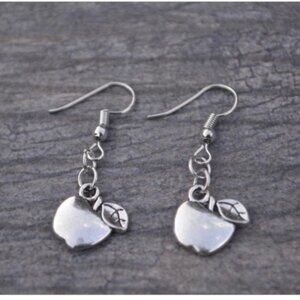 Teacher Apple Earrings